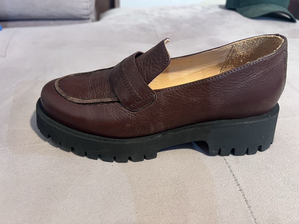 Pantofi dama din piele