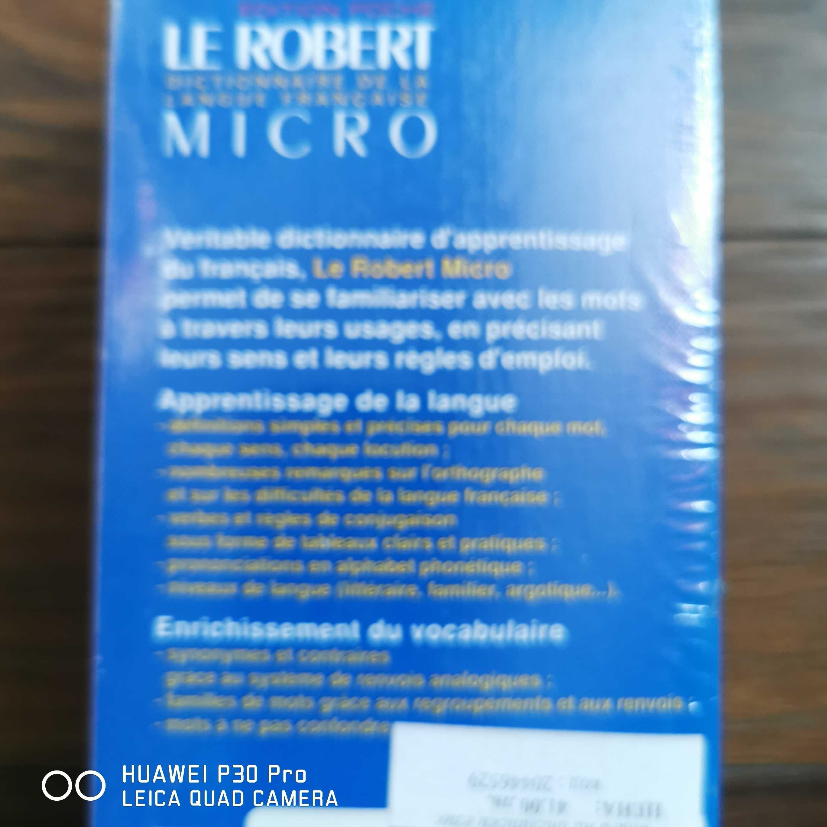 Le Robert Micro Dictionnaire
