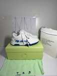 Adidasi sneakers off white ‘’for walking’’ blue shoes