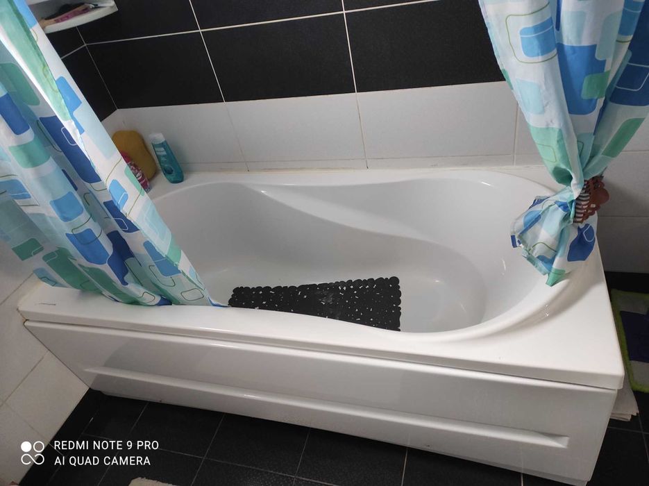 Cada de baie din fibra de sticla 180x60 cm