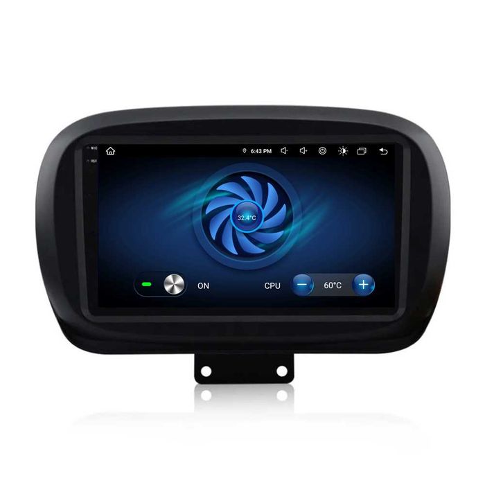 Navigatie Dedicata Fiat 500X (2014 - 2020), 9Inch, WiFi, Carplay