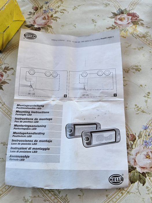 Lămpi gabarit Hella