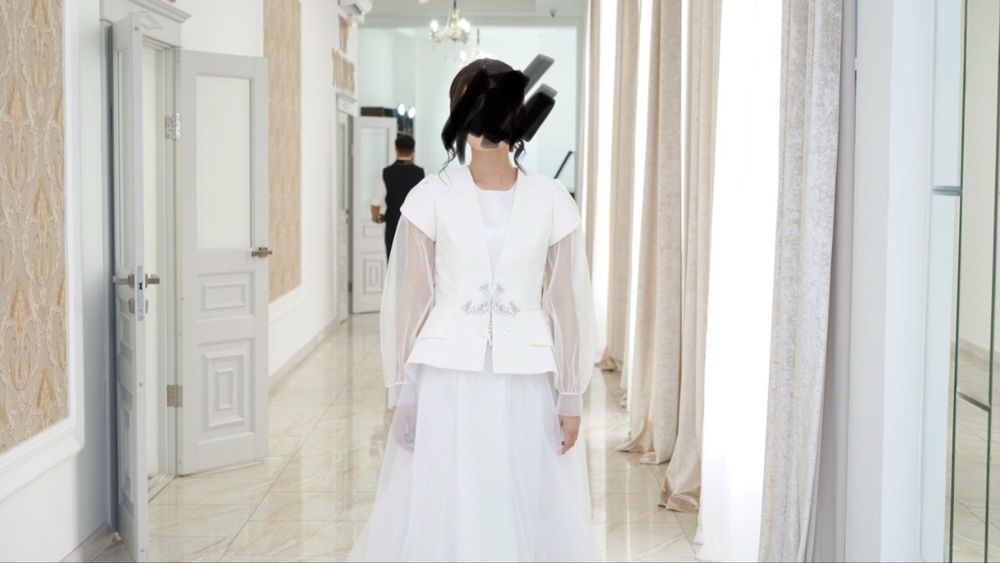 Жилетка на Кыз Узату ручная работа