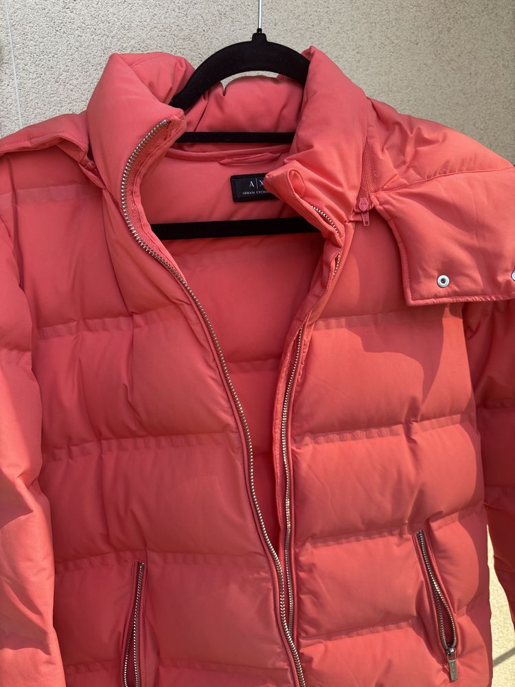 Колан и яке Armani Exchange