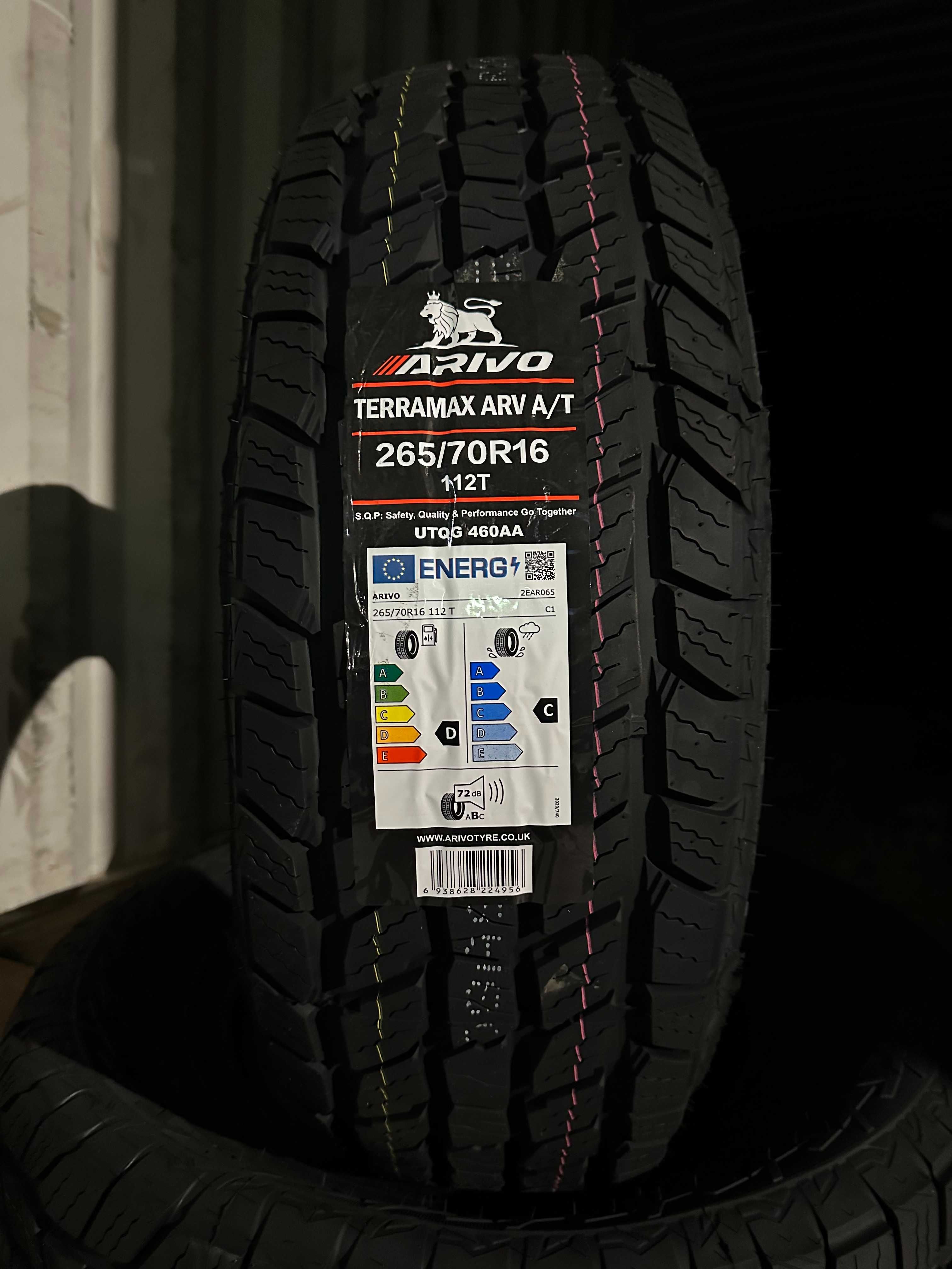 Нови джипови гуми ARIVO TERRAMAX ARV A/T 265/70R16 112T НОВ DOT