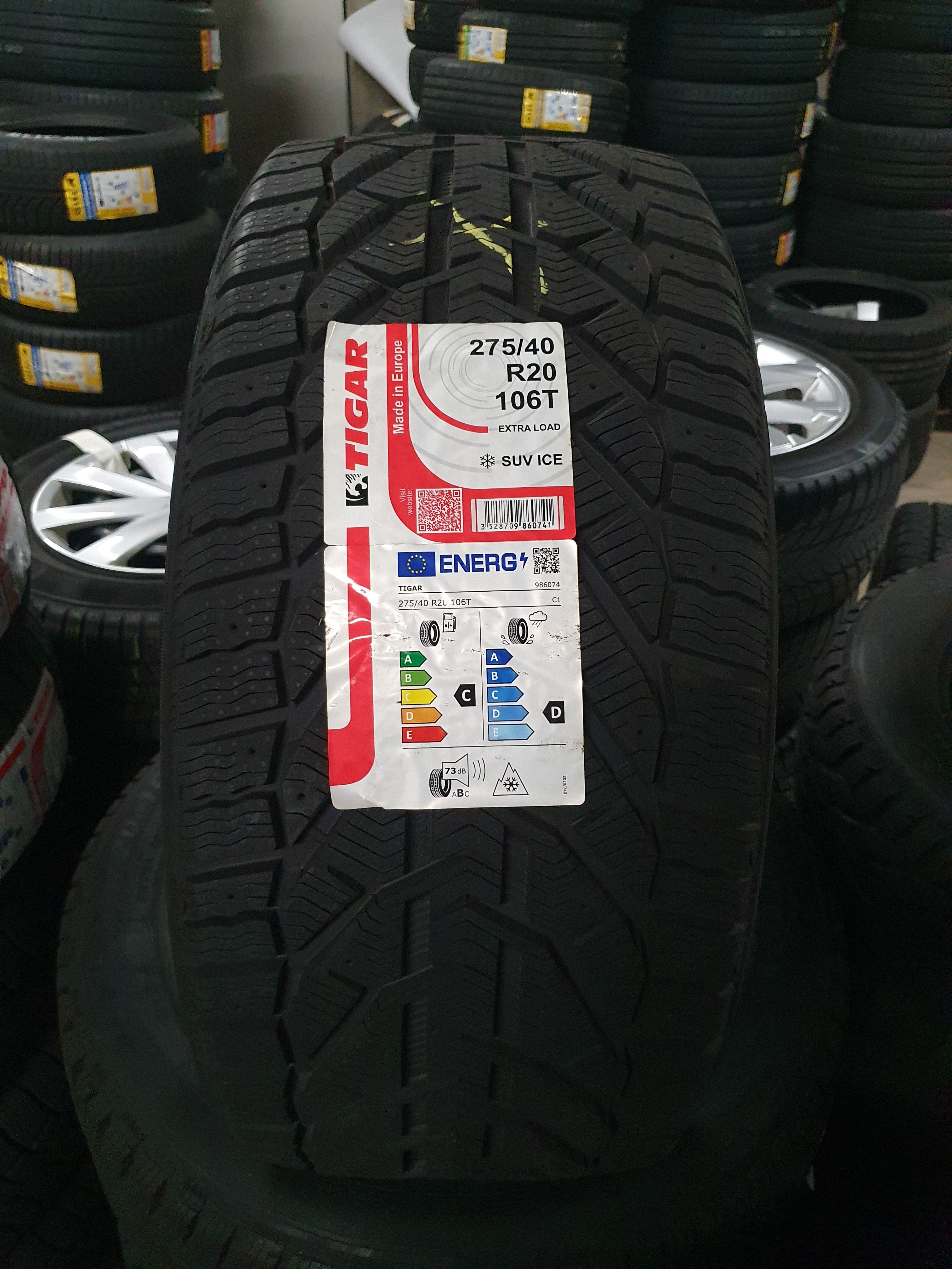 TIGAR 275/40R20 106T XL TL SUV WINTER*3122