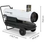 Incalzitor cu motorina cu ardere indirecta, 60kW, TROTEC tip IDE60