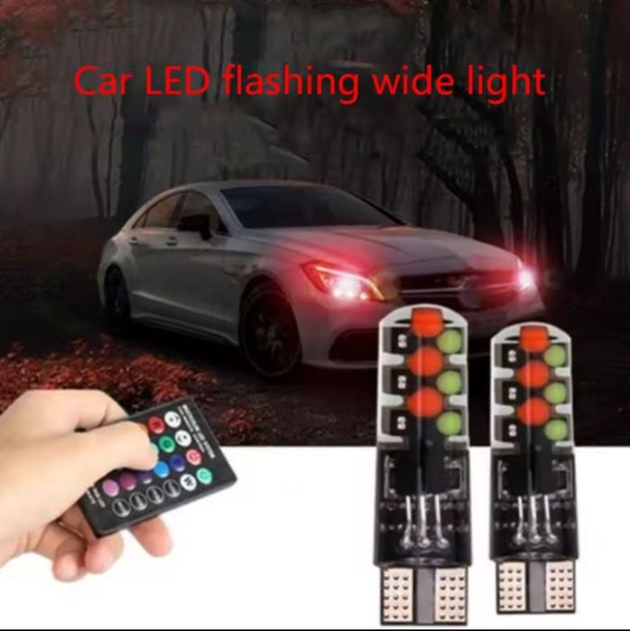 Цветни лед 5W5 Led крушки, с дистанционно