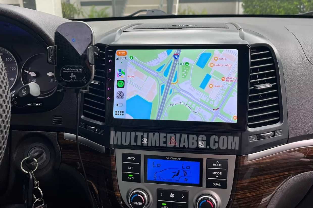 Hyundai Santa Fe 2006-2012 Мултимедия Навигация Android