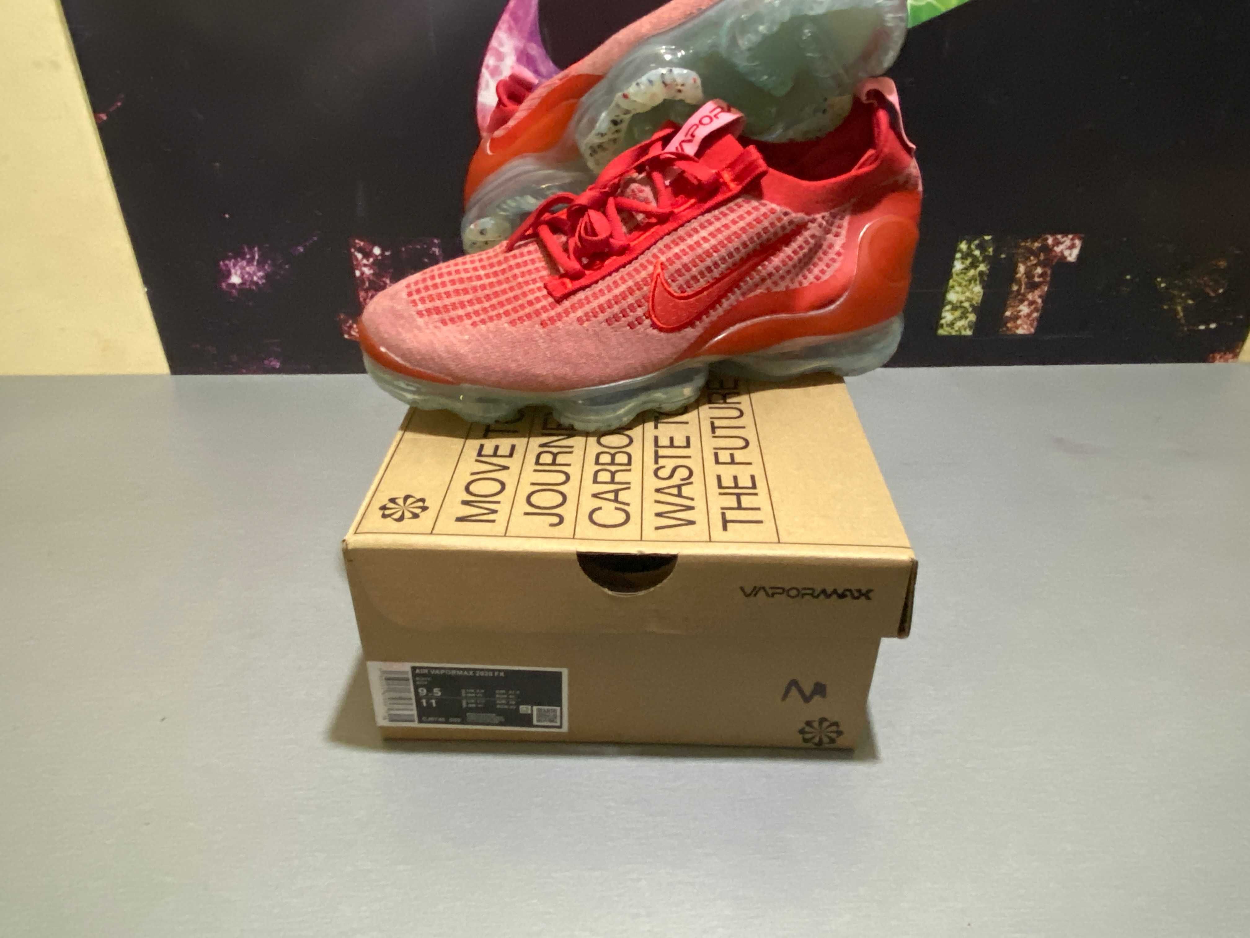 Nike VaporMax Flyknit 2021 Full Red 42,43,45