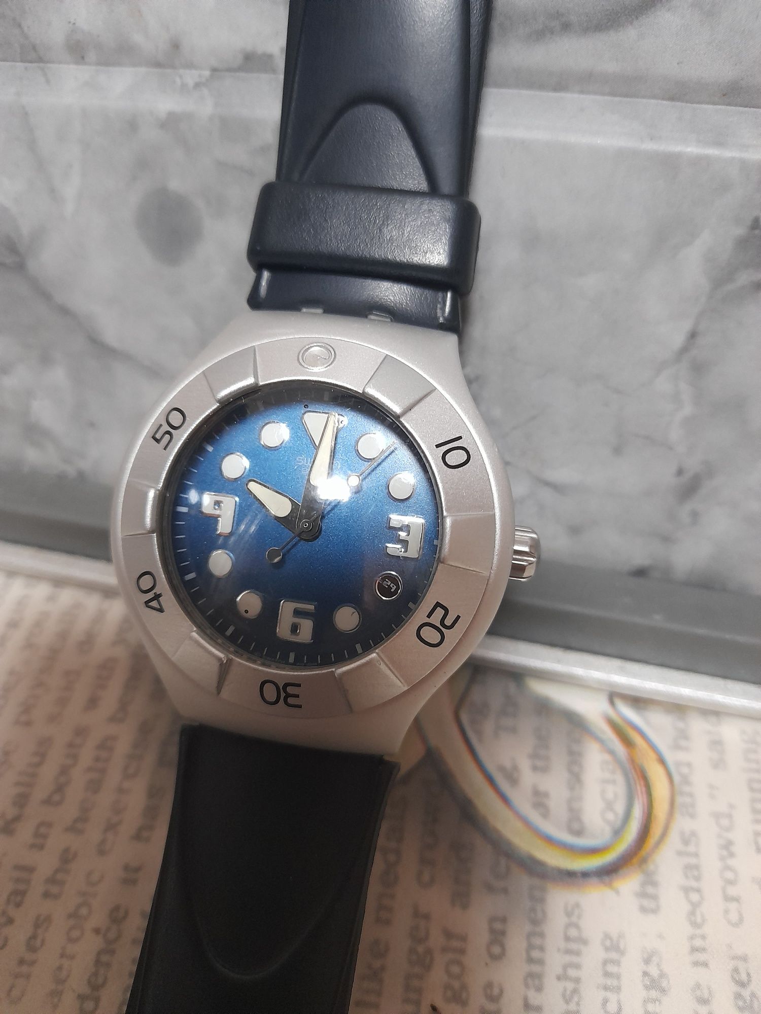 Vind ceas swatch elvețian scuba 200