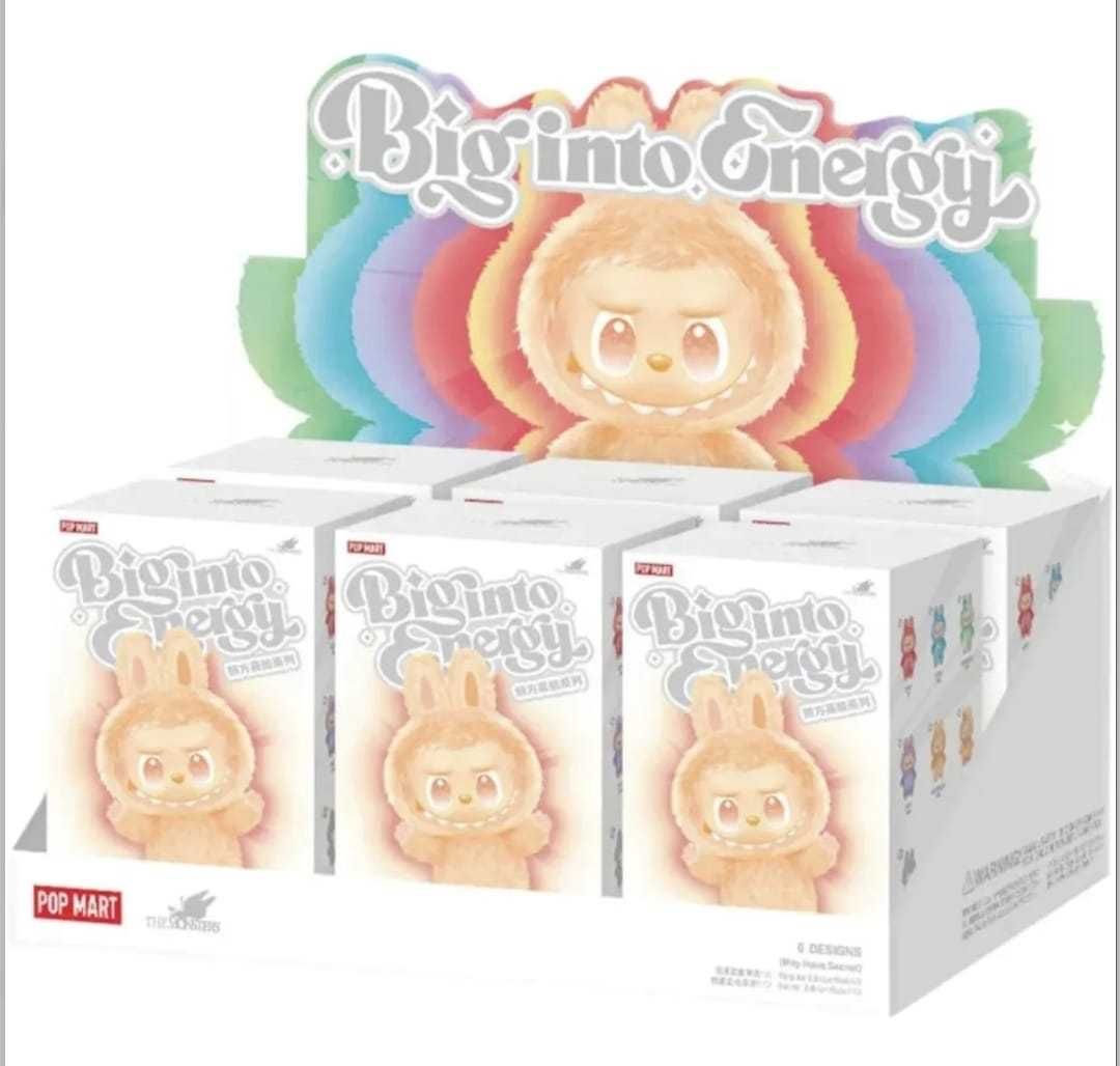 Labubu, Figurina de Colectie ,Big into Energy, Take a seat, Blind Box
