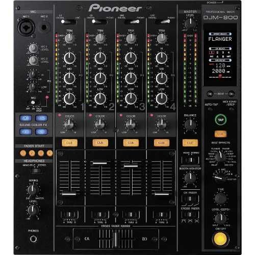 Mixer DJ Pioneer DJM-800, 2 Canale, 3 Intrari RCA | UsedProducts.ro