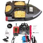 Barcă Navomodel cu sonar și GPS, 3 cuve , doua motoare , doua baterii,