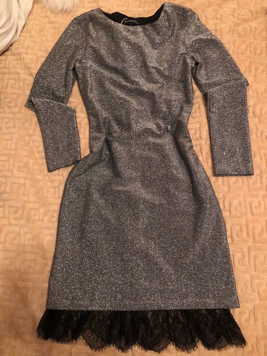 Rochie argintie 38
