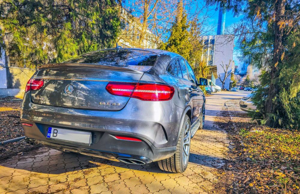 GLE COUPE AMG 43 FABRICA, Istoric AutoKlass, Perne Aer,58.000Km,390CAI