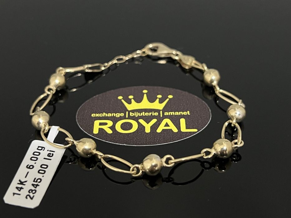 Bijuteria Royal CB : Bratara dama aur 14k 6,00gr