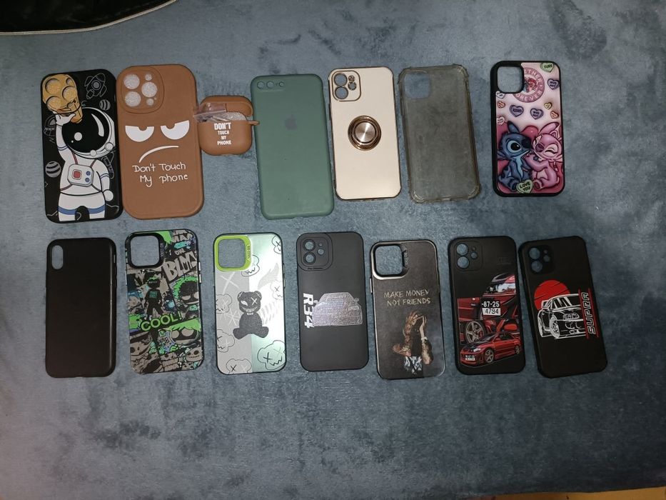 Vând urgent husele de la iPhone ( 8plus , 11 , 10 , 12 , 14 pro max