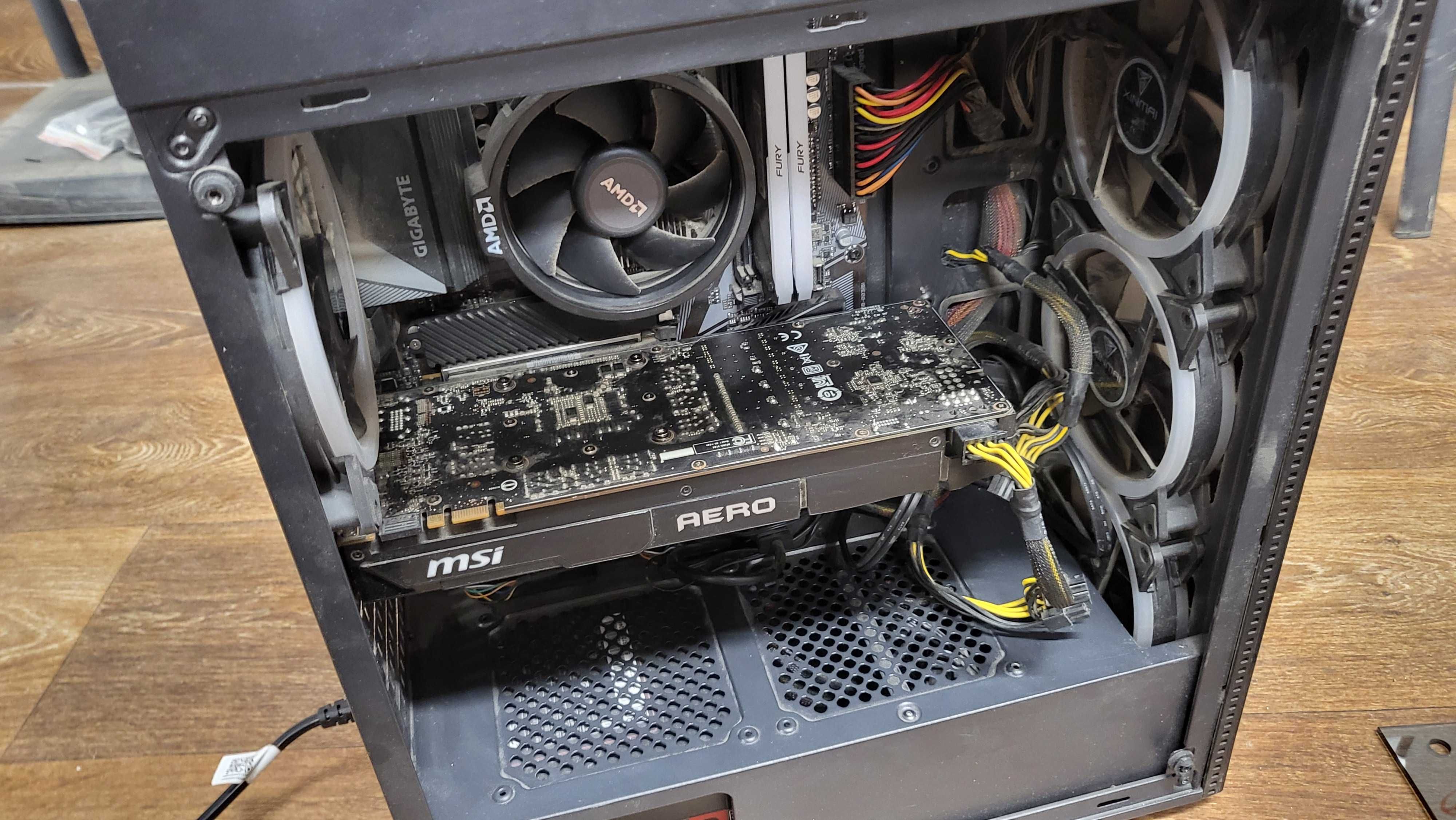 Геймърски компютър Ryzen 7 5700G | GTX 1070 8 GB | 32 GB RAM