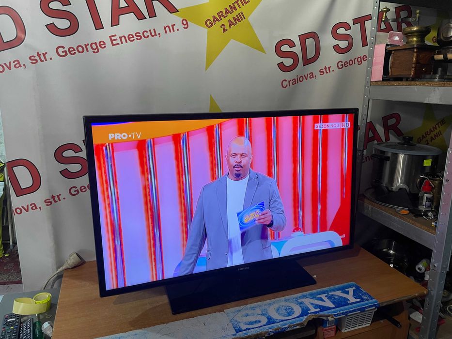 Televizor LED 200Hz Triplu Tuner 3D SamsungUE40ES6565/102 cm Garantie
