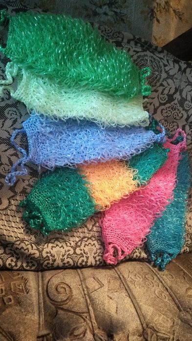 Продам мочалки ручной работы, цена 600 тенге