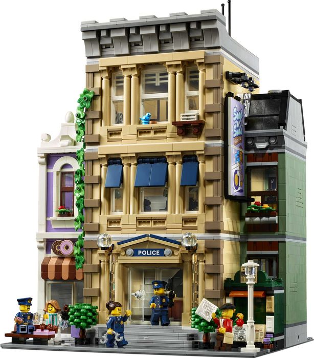 LEGO Creator Expert 10278 Police Station 2021 Modular Buildings (sig.)