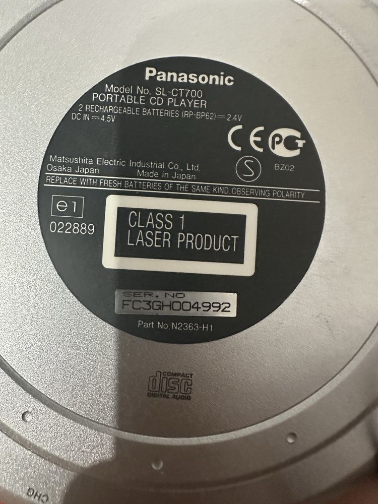 Panasonic SL-CT700 mp3 portabil