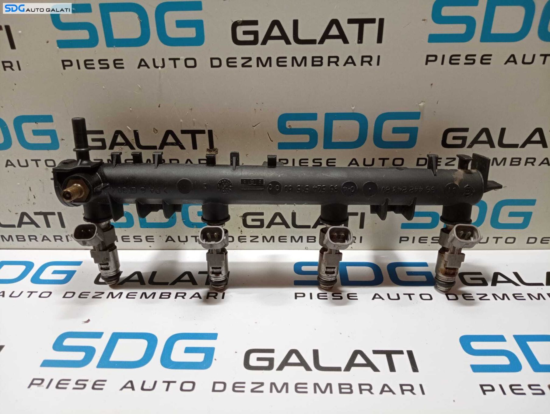 Rampa Presiune Combustibil Benzina cu Injectoare Peugeot 207 1.4 16V 2006 - 2014 Cod 9646135180 [M6009]