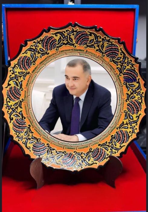 Rasmli lagan qo’l mehnati