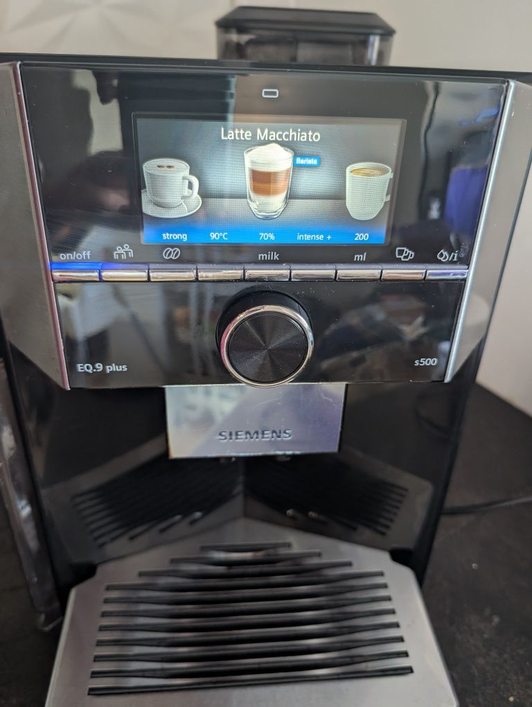 Espresso Siemens EQ9 Plus S500, 19bar, 2.3l