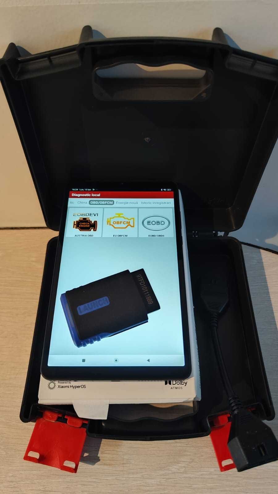 Noul Kit Launch X431 DriveScan V+ Romana, 37 Functii Speciale+Tableta