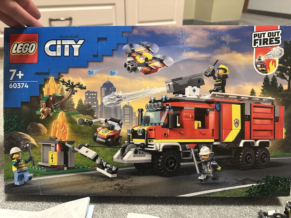Lego city pompieri 60374