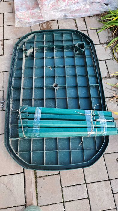 Masa de plastic verde