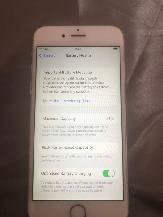 Телефон iPhone 6 s 64GB