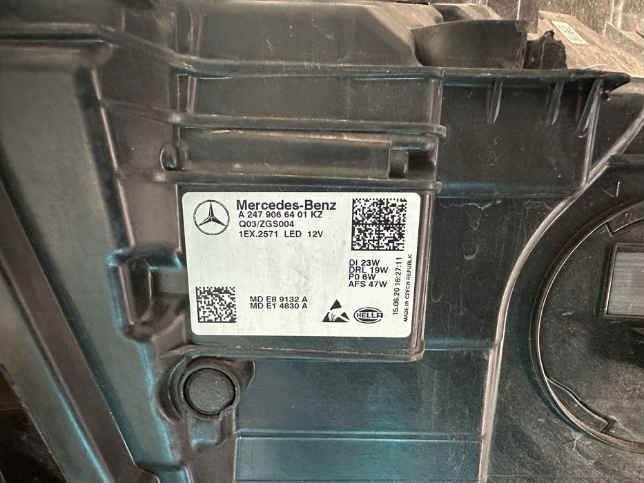 Фарове за Мерцедес ГЛА Mercedes GLA H247 W247 LED ЛЕД