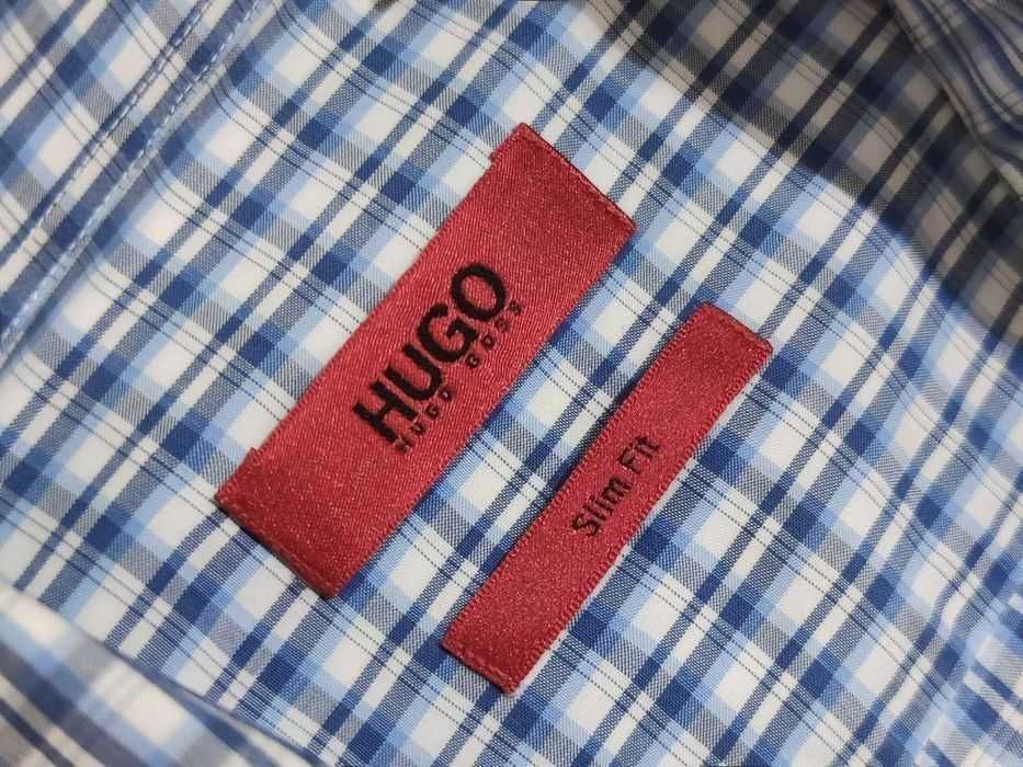 Camasa Hugo Boss - Checkered Blue