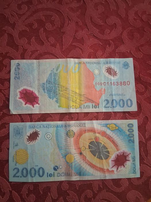 Bancnote de 2.000 mii lei