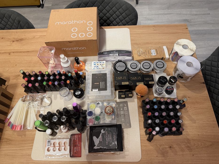 Set manichiura+ freza electrica Marathon originala+sterilizator