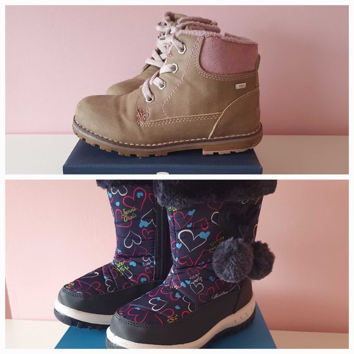 Детски боти Tom Tailor и ботуши Cortina за момиче