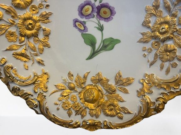 Meissen плато/ фруктиера