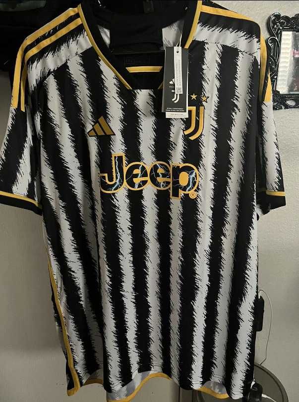 Tricou Fotbal Juventus Pogba 23/24 Home