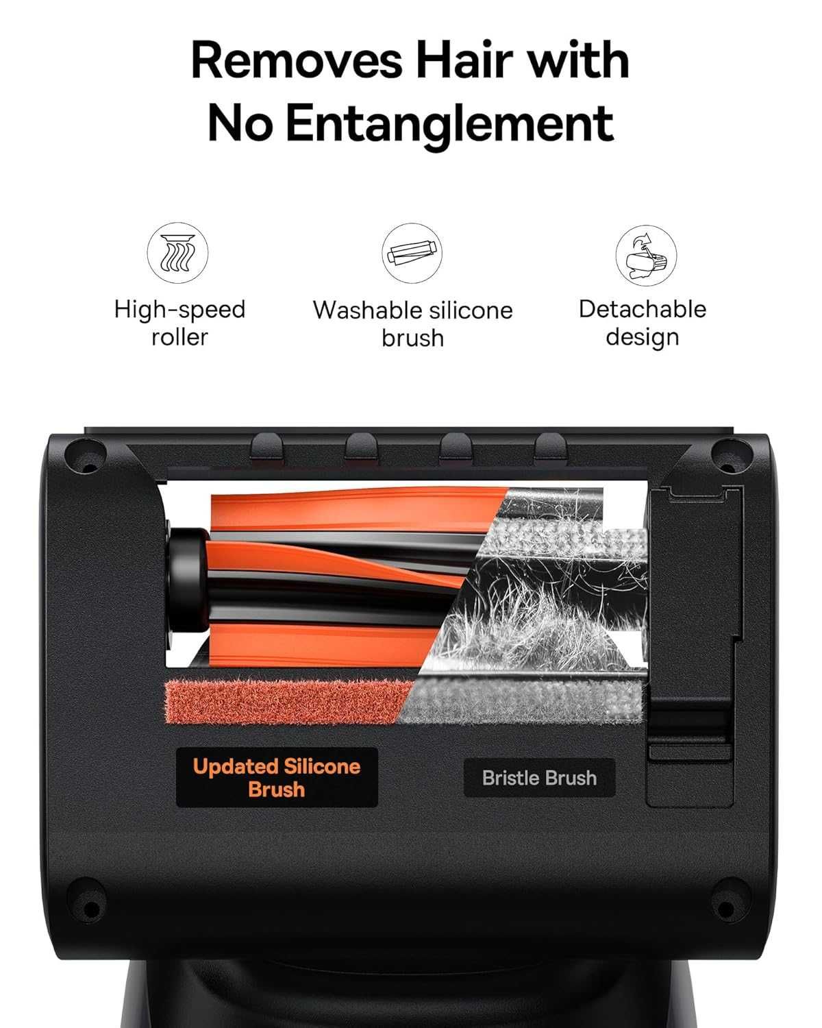 НОВА прахосмукачка Baseus AP02, безжична, 160 W, фенерче, 10000mAh...