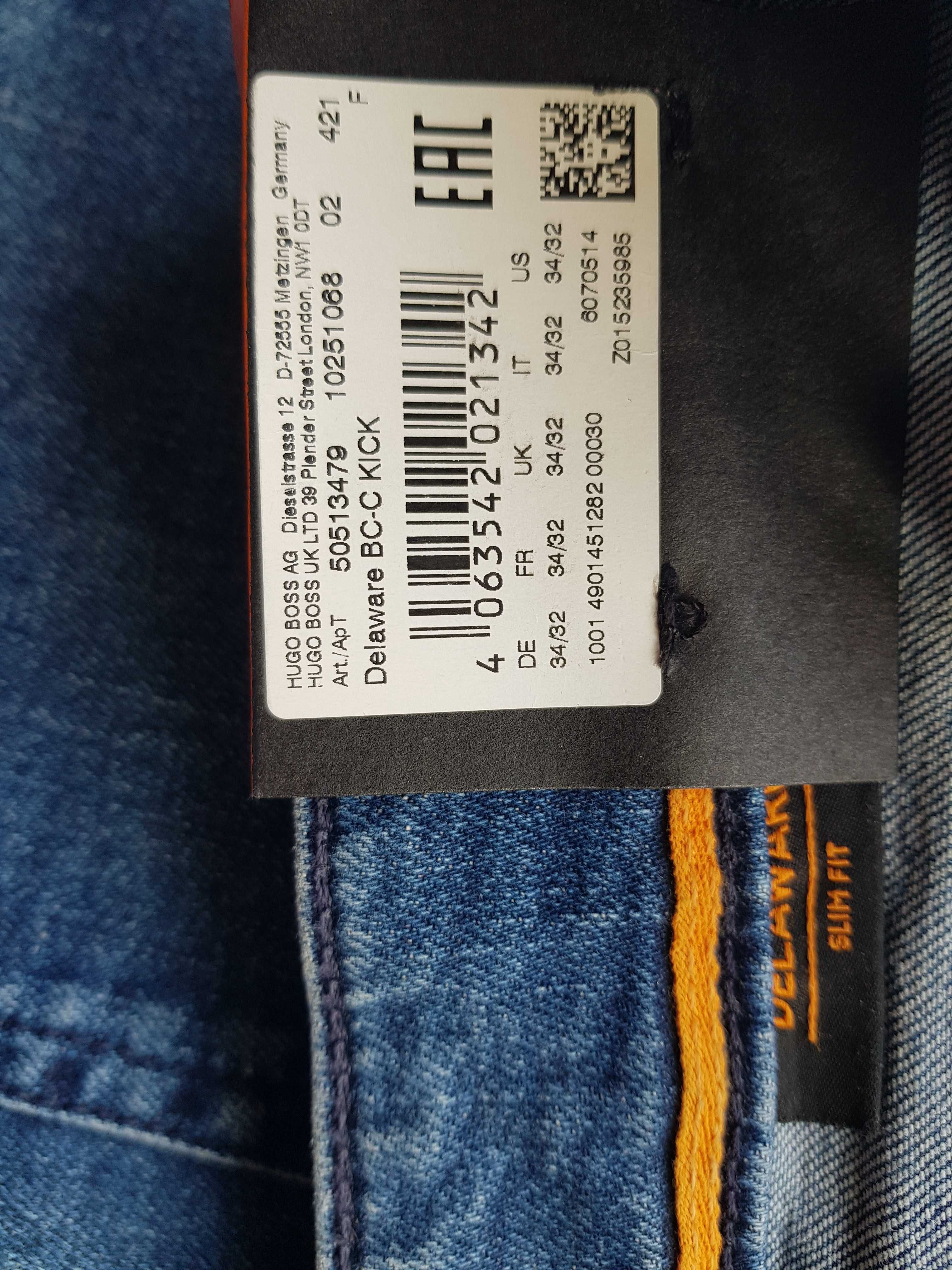 Дънки Hugo Boss 34/32