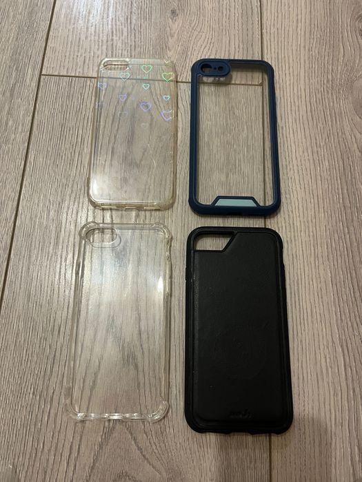 5 Кейса Калъфа Протектор Case iPhone 8 и 13 Тънък Силиконов Предпазващ
