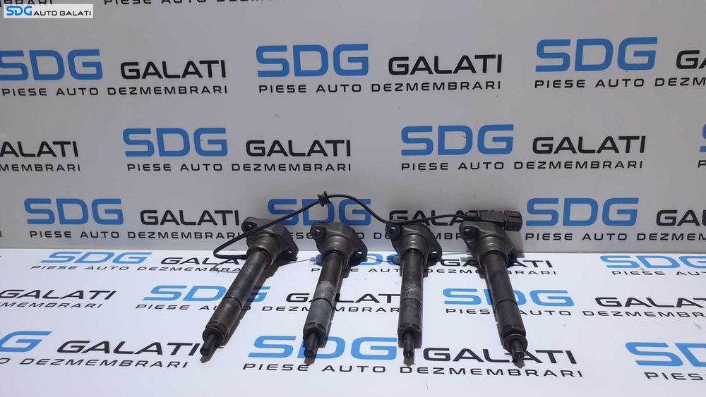 Set Injectoare Injector cu Fir BMW Seria 5 E39 520 2.0 D 136CP 1995 - 2004 Cod 0432191527 0432191528