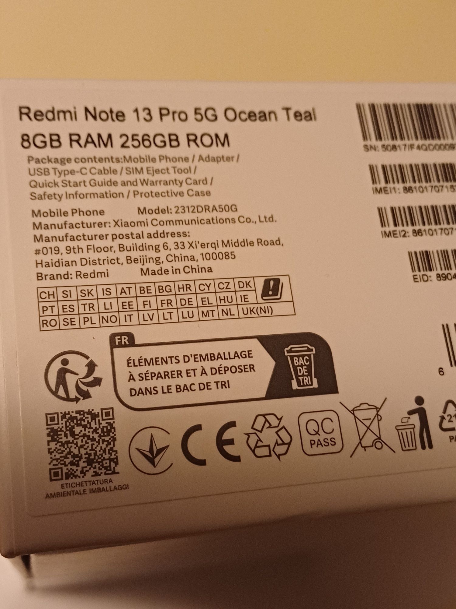 Xiaomi Redmi Note 13 Pro 5G Sigilat factura garanție 2 ani