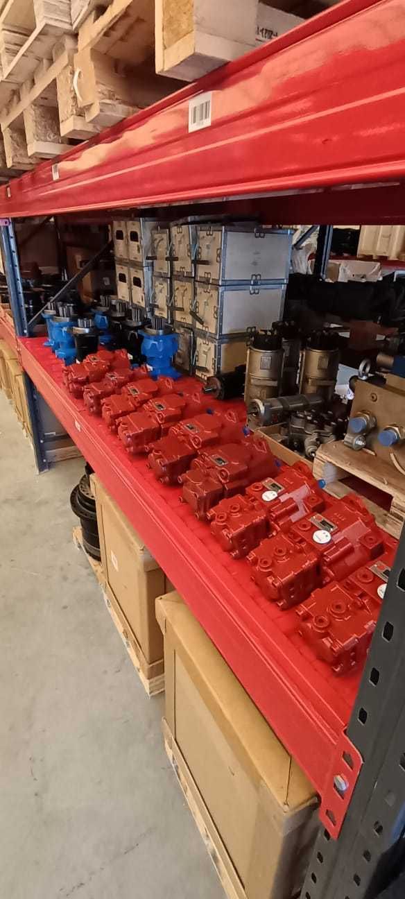 Pompe hidraulice și hidromotoare de rotire pentru excavatoare