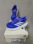 Pantofi sport din material textil cu velcro Adidas marime 25