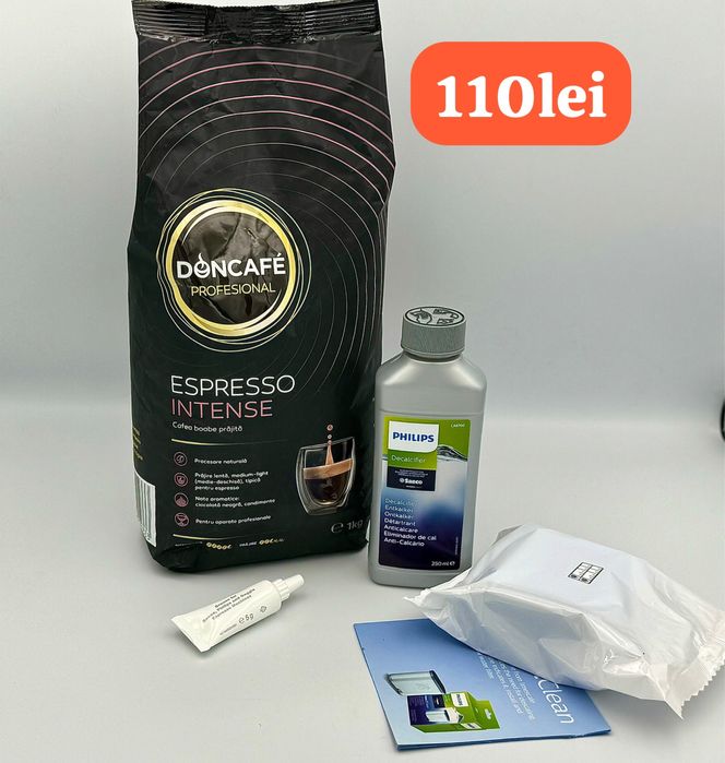 Cafea doncafe si kit intretinere philips 110
