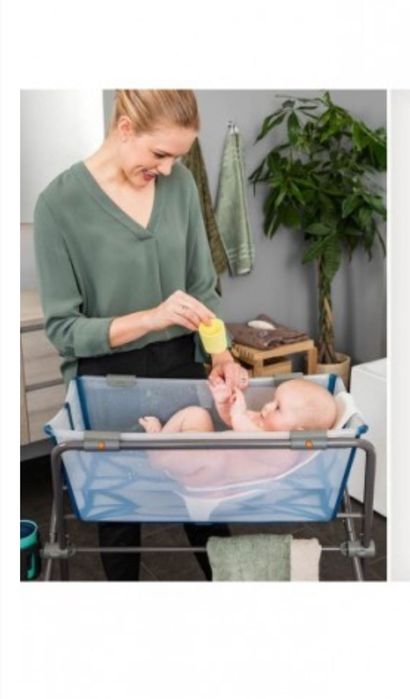 Cadita bebe pliabila Stokke Flexi bath X-Large cu suport nou nascuti